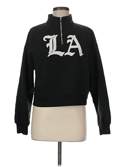 Pre-owned Charlotte Russe Sweatshirt In Black
