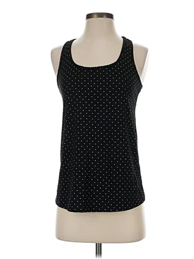 Pre-owned Charlotte Russe Tank Top Black Halter Neckline Tops