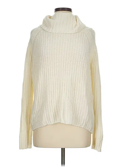 Pre-owned Charlotte Russe Turtleneck Sweater In Ivory