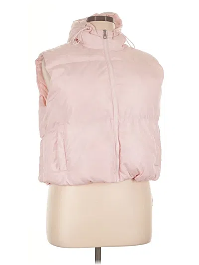 Pre-owned Charlotte Russe Vest In Pink