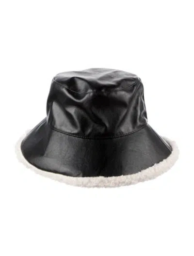 Pre-owned Charlotte Simone Bucket Hat In Black/neutrals