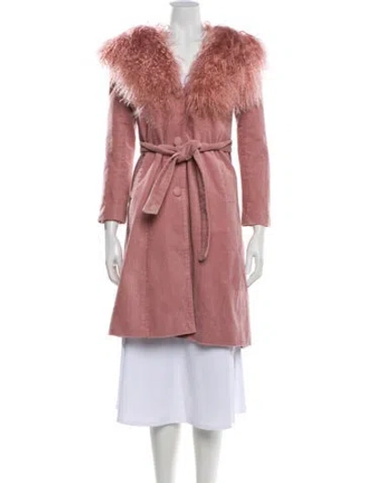 Pre-owned Charlotte Simone Coat In Pink