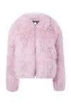 Charlotte Simone "lil Softie"coat In Pink