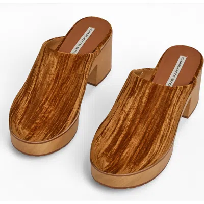Charlotte Stone Curran Platform Clog In Brown