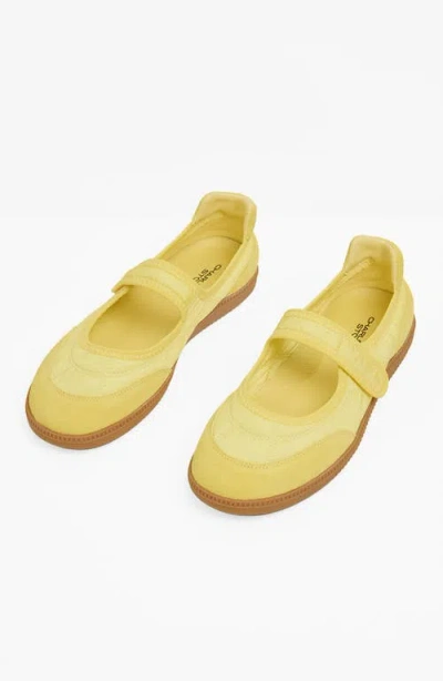 Charlotte Stone Garcia Ballet Sneaker In Yellow
