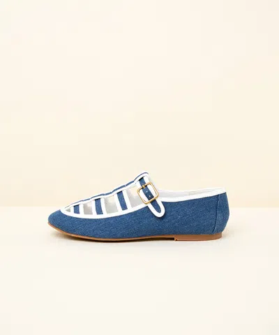 Charlotte Stone Junie In Denim Latte