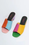 Charlotte Stone Lenu Woven Slide Sandal
