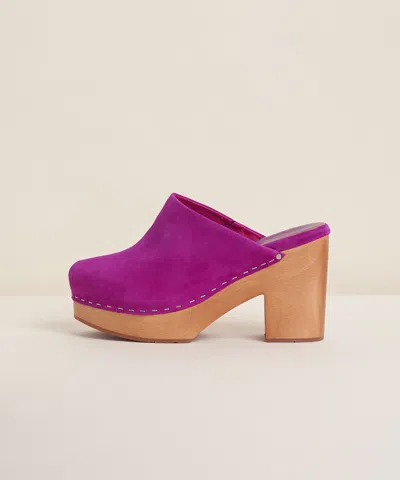 Charlotte Stone Marlo In Azalea Suede