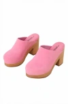 Charlotte Stone Marlo Platform Clog In Pink