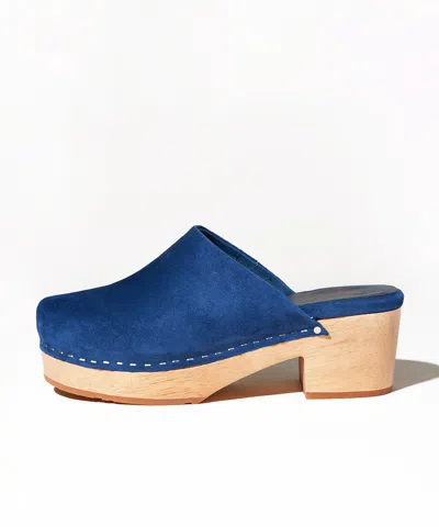 Charlotte Stone Martino Clogs In Navy