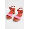 Charlotte Stone Mona Clog Sandal In Multi