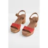 Charlotte Stone Mona Clog Sandal In Multi