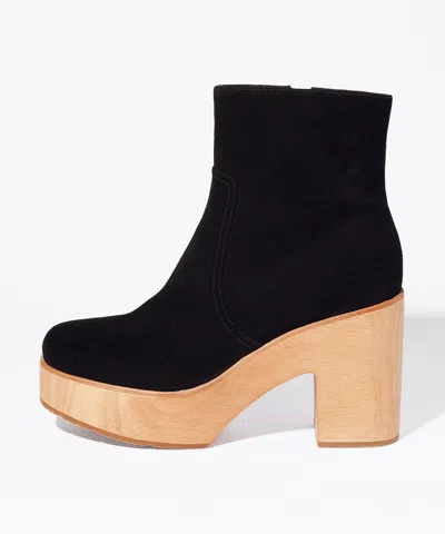Charlotte Stone Paz In Black Suede