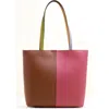 Charlotte Stone Perry Multicolored Leather Tote