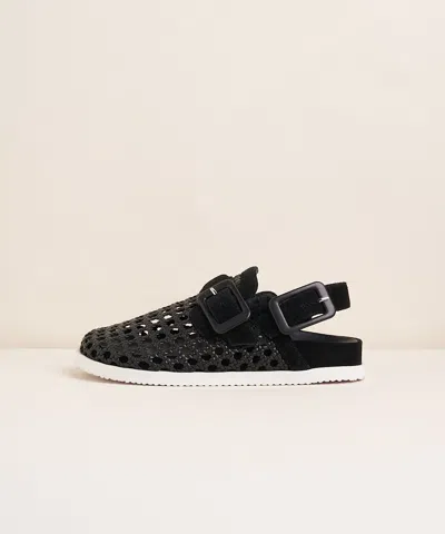 Charlotte Stone Porter In Black Woven