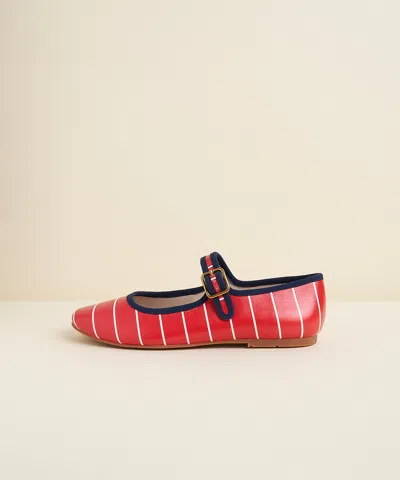 Charlotte Stone Raleigh In Cardinal Stripe