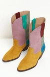 Charlotte Stone Roberta Multicolor Western Boot