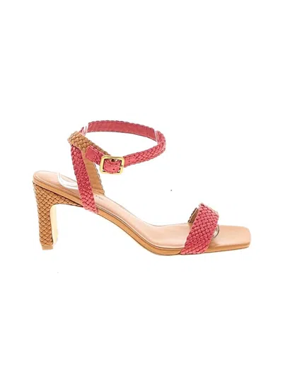 Pre-owned Charlotte Stone Sandals In Pink