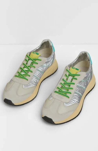 Charlotte Stone Sawyer Sneaker In Silver