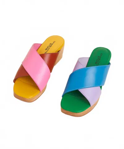 Charlotte Stone Women's Amos Clog Sandal In Multicolor