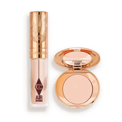 Charlotte Tilbury Airbrush Conceal & Colour-correct Duo - Face Kit In Gold