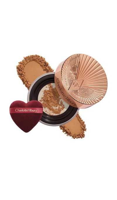 Charlotte Tilbury Airbrush Flawless Blur Loose Powder In Translucent Tan To Deep