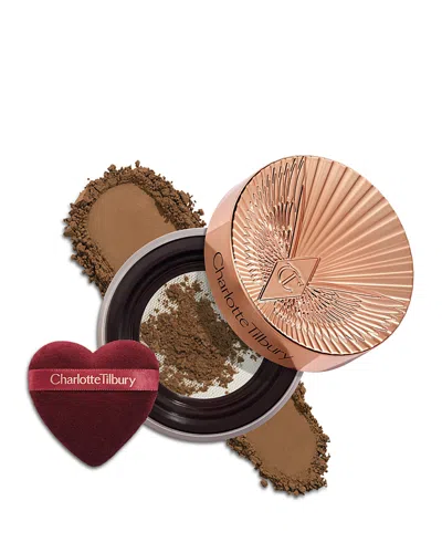 Charlotte Tilbury Airbrush Flawless Blur Loose Setting Powder In Brown