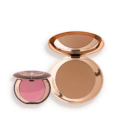 Charlotte Tilbury Airbrush Flawless Blush + Bronze Duo - Face Kit In Multi