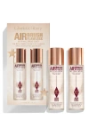 Charlotte Tilbury Airbrush Flawless Finish Setting Spray Duo $76 Value