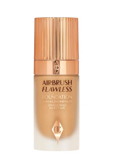 Charlotte Tilbury Airbrush Flawless Foundation, Foundation, Warmshade In Shade 9 Warm