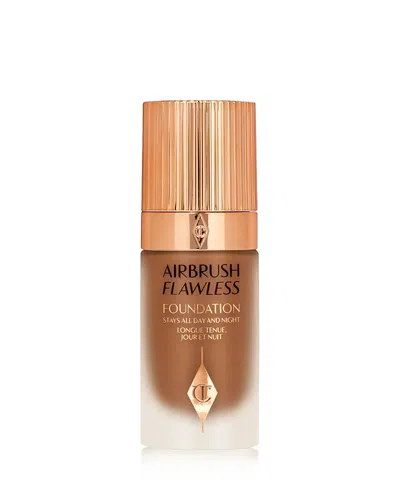 Charlotte Tilbury Airbrush Flawless Foundation In Neutral (deep With Golden Neutral Undert