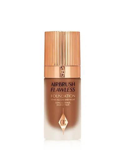 Charlotte Tilbury Airbrush Flawless Foundation In Warm (deepest With Yellow Undertones)