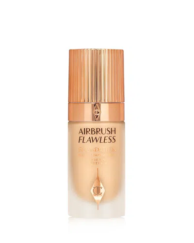 Charlotte Tilbury Airbrush Flawless Foundation In . Warm (medium With Yellow Olive Underto