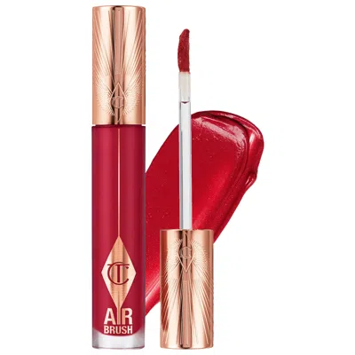 Charlotte Tilbury Airbrush Flawless Matte Lip Blur Liquid Lipstick Ruby Blur 0.22 oz / 6.8 ml