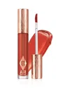 Charlotte Tilbury Airbrush Flawless Matte Liquid Lipstick In Flame Blur (orange Red)