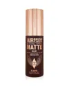 Charlotte Tilbury Airbrush Flawless Setting Spray Matte Blur 1.1 Oz. In Brown