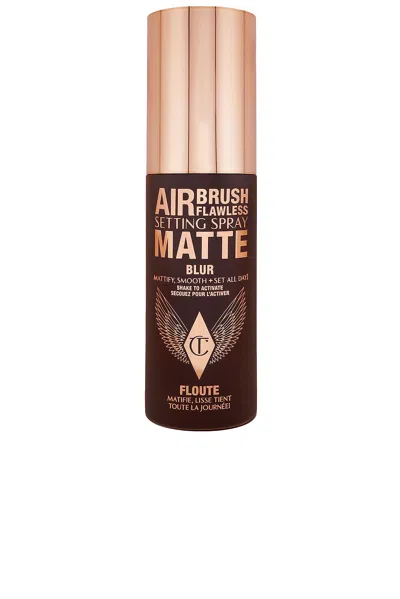 Charlotte Tilbury Airbrush Flawless Setting Spray Matte Travel In Brown