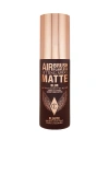 Charlotte Tilbury Airbrush Flawless Setting Spray Matte Blur 1.1 Oz. In Brown