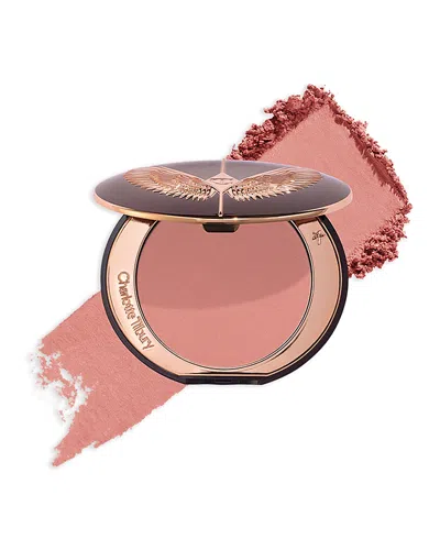 Charlotte Tilbury Airbrush Powder Blush Blur In Naughty Talk (soft Rose Beige)
