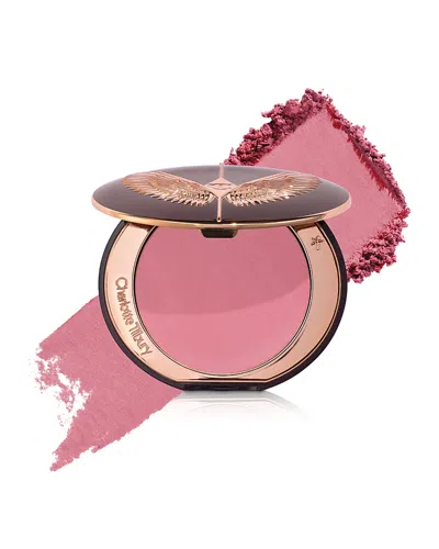 Charlotte Tilbury Airbrush Powder Blush Blur In Pillow Talk Medium (rosy Pink With Cool