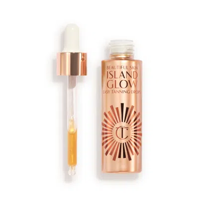 Charlotte Tilbury Beautiful Skin Island Glow Easy Tanning Drops - Tan To Deep
