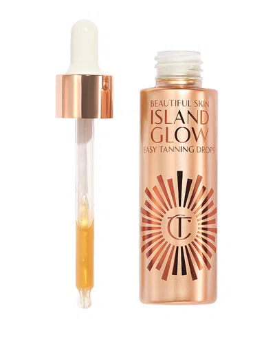 Charlotte Tilbury Beautiful Skin Island Glow Easy Tanning Drops In Tan/deep
