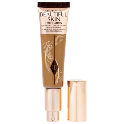CHARLOTTE TILBURY BEAUTIFUL SKIN MEDIUM COVERAGE LIQUID FOUNDATION WITH HYALURONIC ACID 12 NEUTRAL 1 OZ/ 30 ML
