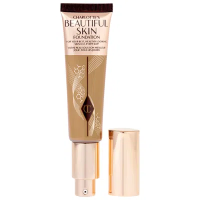 CHARLOTTE TILBURY BEAUTIFUL SKIN MEDIUM COVERAGE LIQUID FOUNDATION WITH HYALURONIC ACID 9 NEUTRAL 1 OZ/ 30 ML