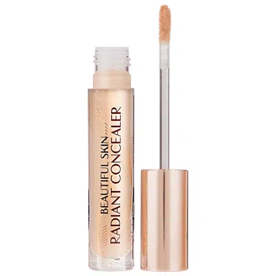 CHARLOTTE TILBURY BEAUTIFUL SKIN MEDIUM TO FULL COVERAGE RADIANT CONCEALER WITH HYALURONIC ACID 3 0.25 OZ / 7.2 G