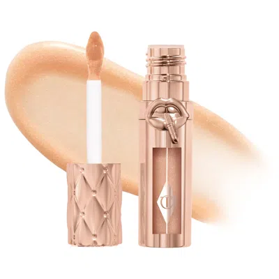 Charlotte Tilbury Big Lip Plumpgasm Plumping Lip Gloss Nudegasm Diamonds 0.18 Oz/5.5 ml
