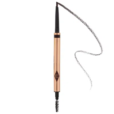 CHARLOTTE TILBURY BROW CHEAT REFILLABLE HAIR-LIKE EYEBROW PENCIL DARK BROWN 0.003 OZ/ 0.1 G,P470203