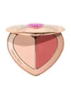 Charlotte Tilbury Peach Soulmate Blush And Highlighter Palette In Pillow Talk Flawless Peach