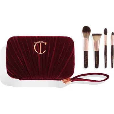 Charlotte Tilbury Charlotte's Hollywood Mini Brushes Set In Transparent