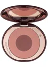 Charlotte Tilbury Cheek To Chic Blusher, Blush, Sex On Fire, Pearls In Sex On Fire